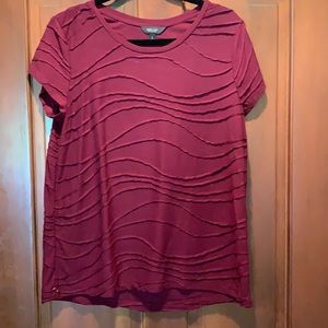 Simply Vera Wang Magenta Top